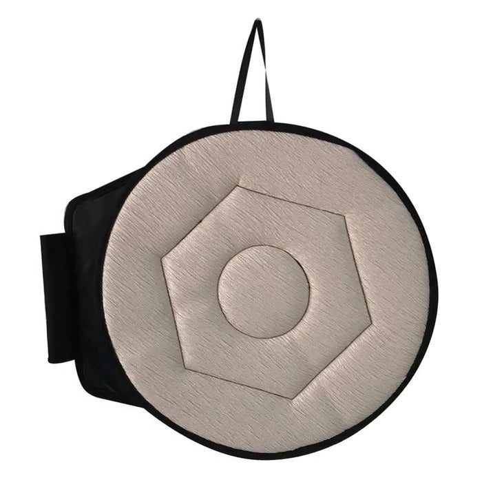 Drehbares Sitzkissen - 360 drehbares Sitzkissen Pivot-Disc-Pad für Senioren, Drehstuhl-Hilfe zum einfachen Drehen vom Auto in den Rollstuhl