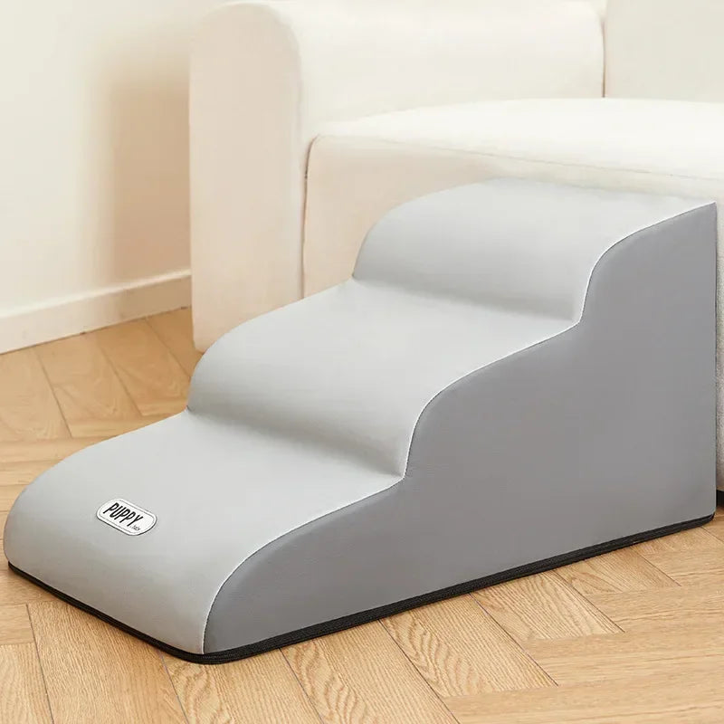 PawEase Pet Stairs – Stilvolle Haustiertreppe für sicheren Aufstieg