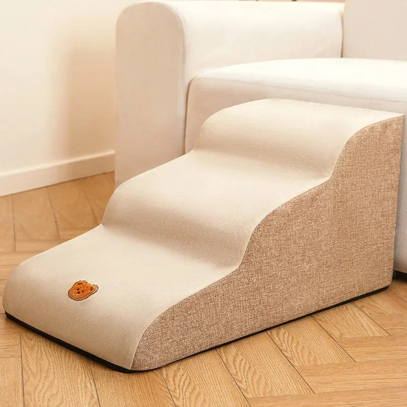 PawEase Pet Stairs – Stilvolle Haustiertreppe für sicheren Aufstieg