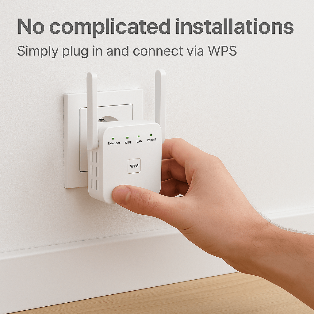 UltraXtend 5G WiFi Booster – Bester WiFi-Extender für schnellere, stärkere Verbindung im Vereinigten Königreich