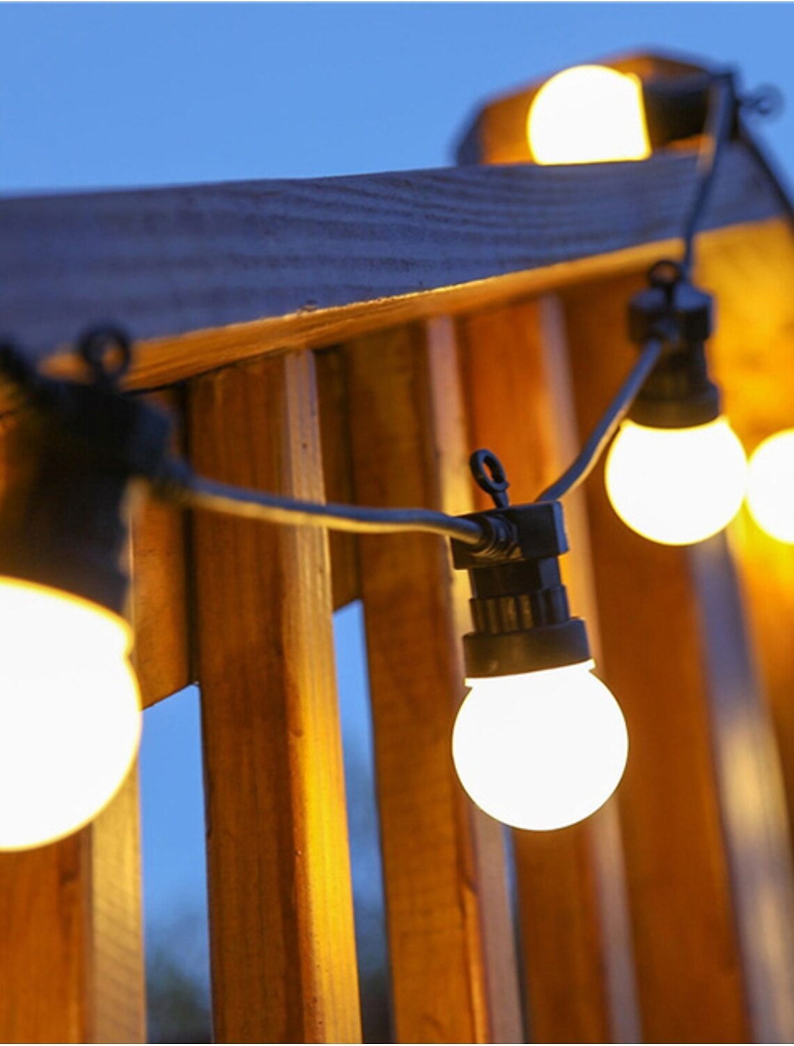 Weihnachts-LED-Lichterkette für den Außenbereich