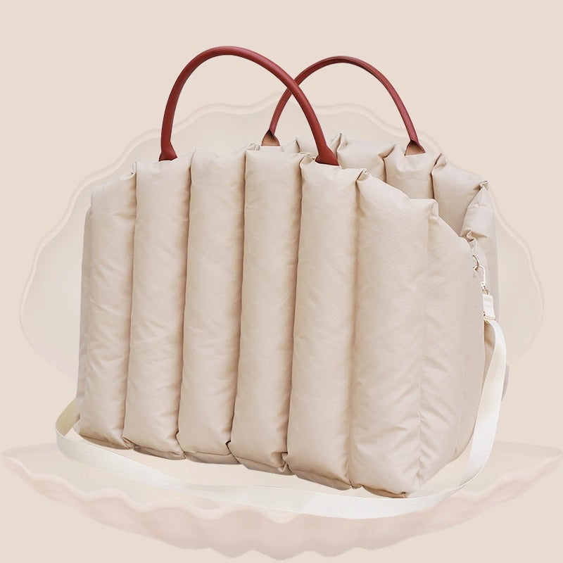Luxus Haustier Tragetasche - Chic & Funktional