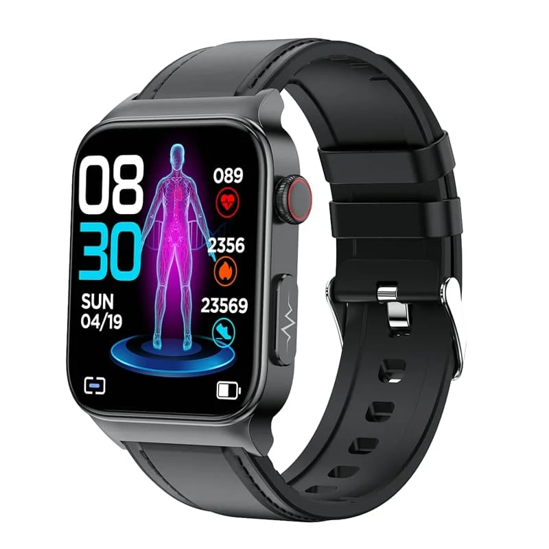 All-in-One Gesundheitsüberwachungs-Smartwatch mit ECG & Blutzuckermessgerät