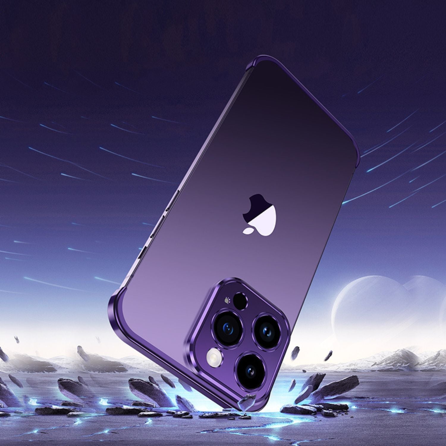 Unsichtbares Metallgehäuse