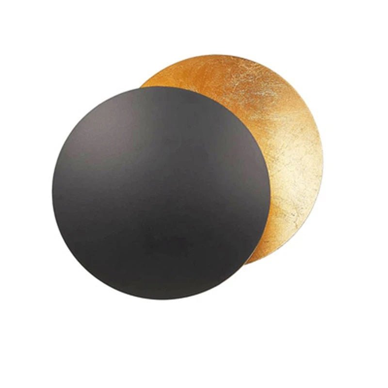 Italienische Mond Konzept Wandlampe – Drehendes Silber-Eklipse-Design für einen faszinierenden Glanz in Ihrem Wohnzimmer, Schlafzimmer oder Nachttisch.