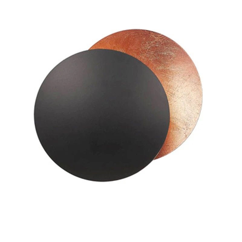 Italienische Mond Konzept Wandlampe – Drehendes Silber-Eklipse-Design für einen faszinierenden Glanz in Ihrem Wohnzimmer, Schlafzimmer oder Nachttisch.