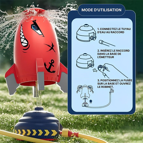 Wasser-Rakete Spielzeug