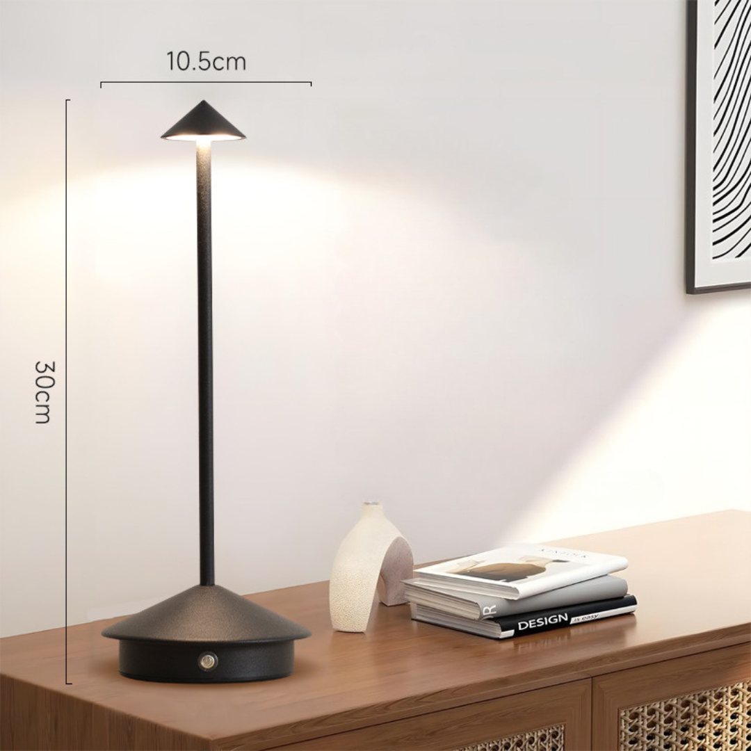 Kabellose LED Tischlampe - Dimmbares Touchlicht | Modernes Design