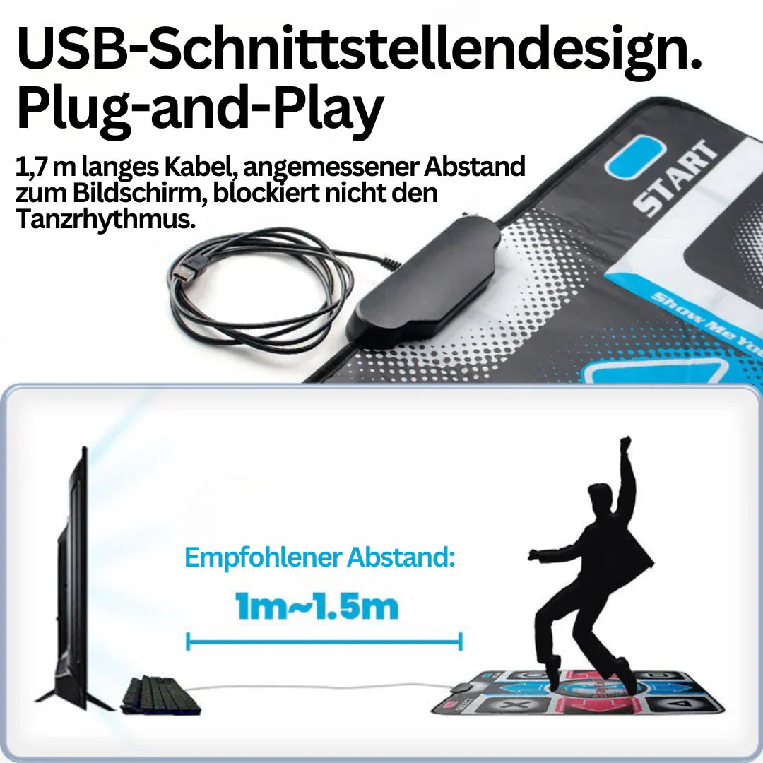 Kabellose Tanzmatte - MoveBeat | Spaß & Fitness