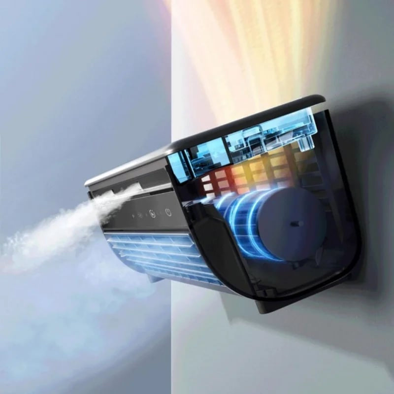 Kabelloses Klimagerät - Flexibles mobiles Kühlsystem