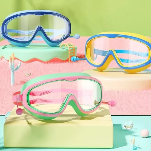 Kinderschwimmbrille mit Anti-Beschlag & Komfortablem Sitz