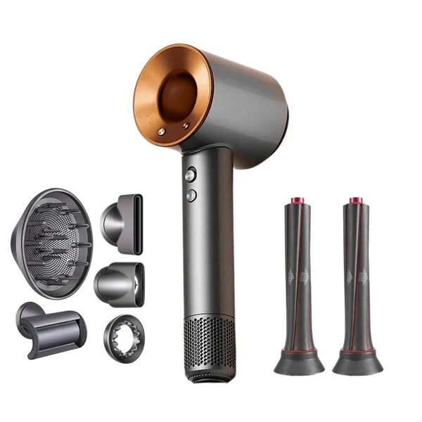 Eleganter 5-in-1 Haartrockner für Professionelles Styling