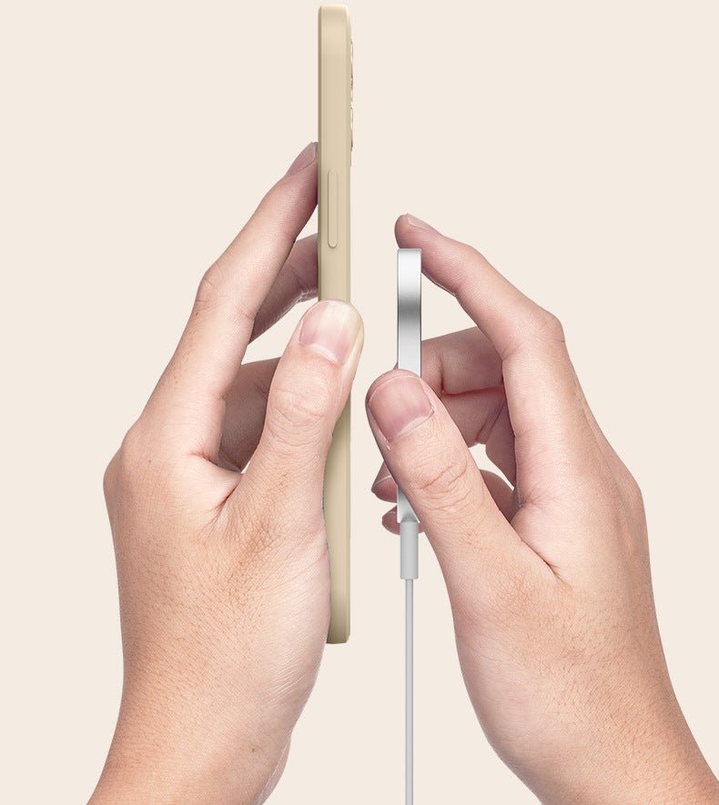 Hellgrünes MagSafe Strap Case