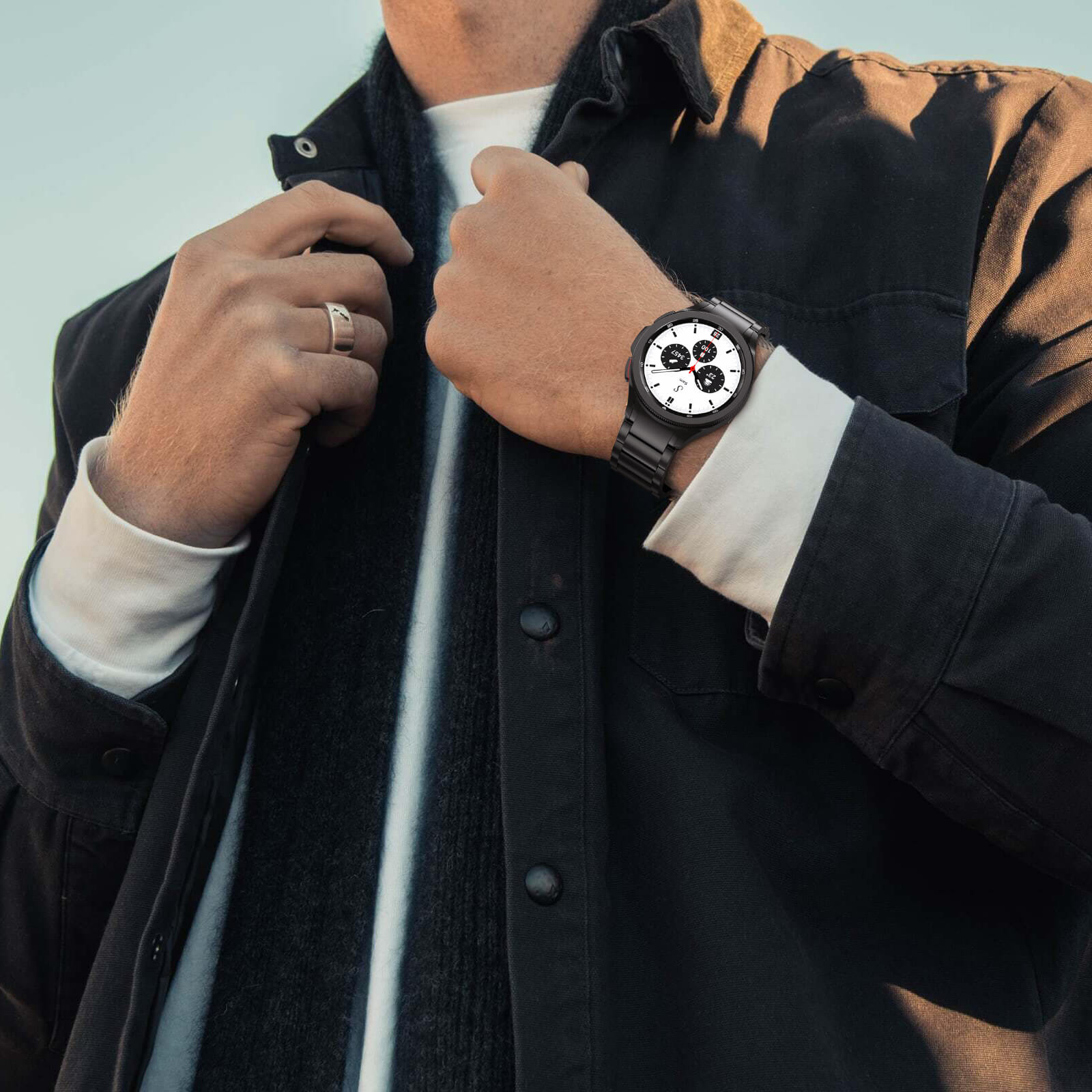 Leichtgewichtiger Titanring für Samsung Galaxy Watch