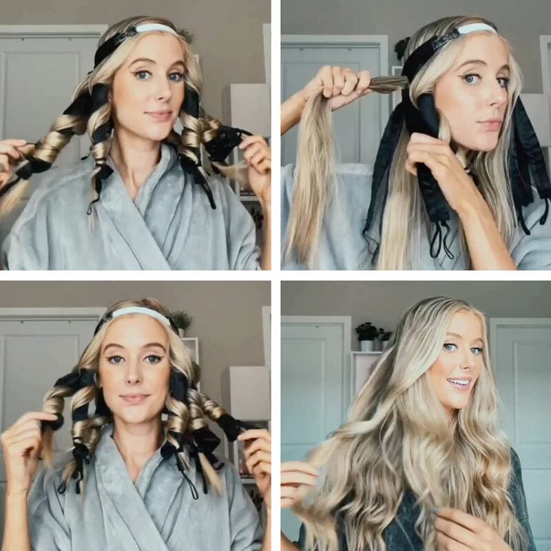 Schonende Locken ohne Hitze | Einfach & Portable