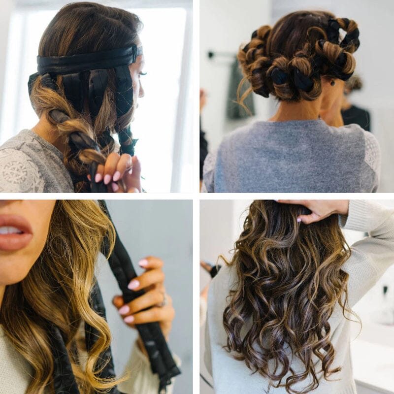 Schonende Locken ohne Hitze | Einfach & Portable