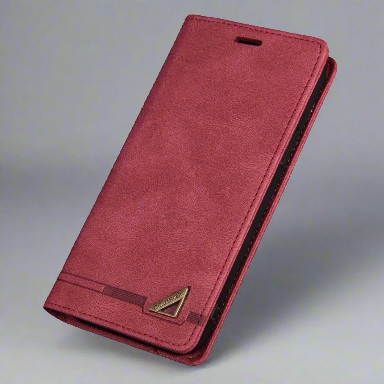 RFID Blockierende Magnetische iPhone Leder Flip Cover Geldbörse Hülle