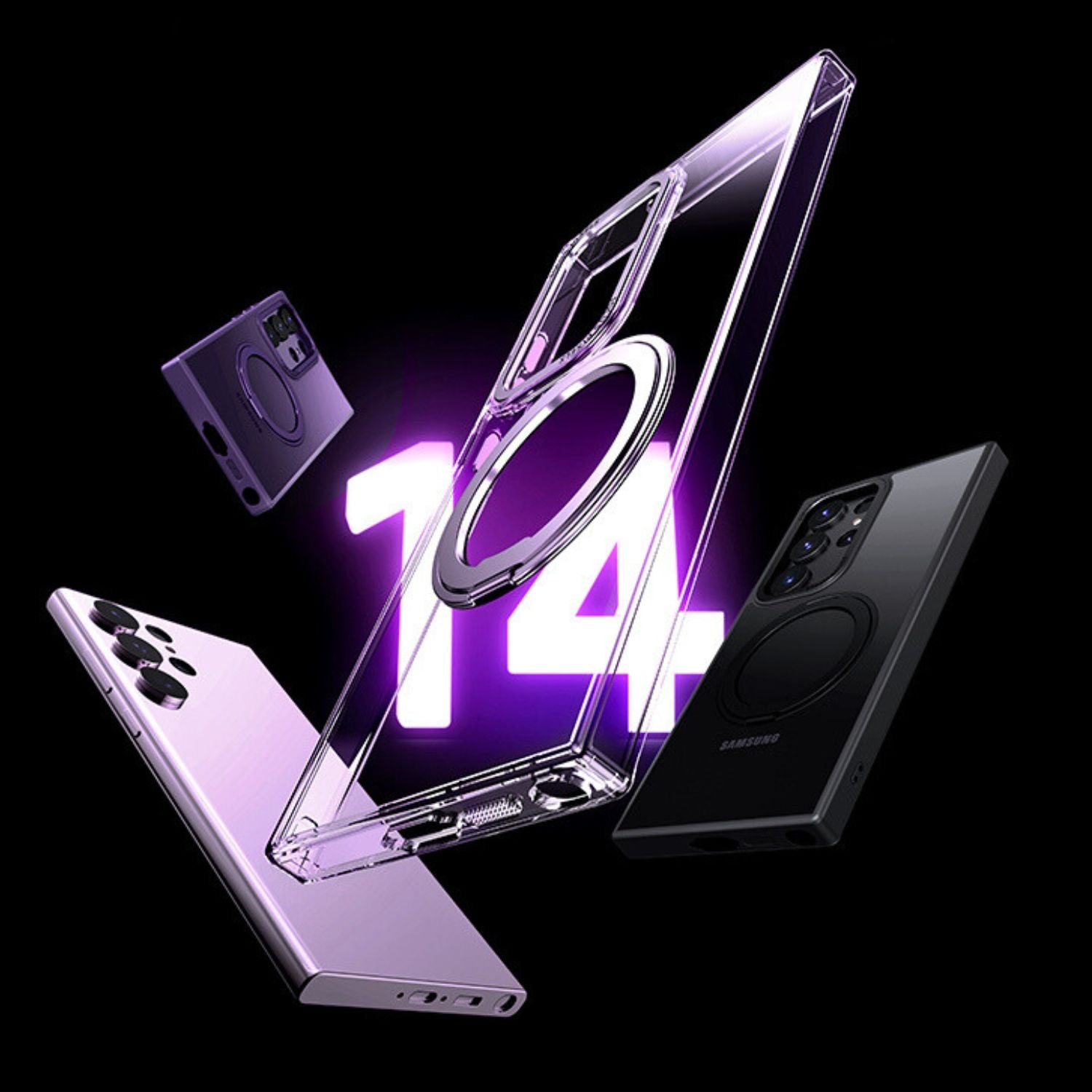 Magnetisches Kickstand-Case