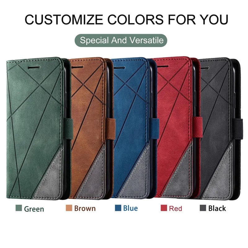 Magnetischen Leder Google Pixel Flip Cover Brieftasche Hülle