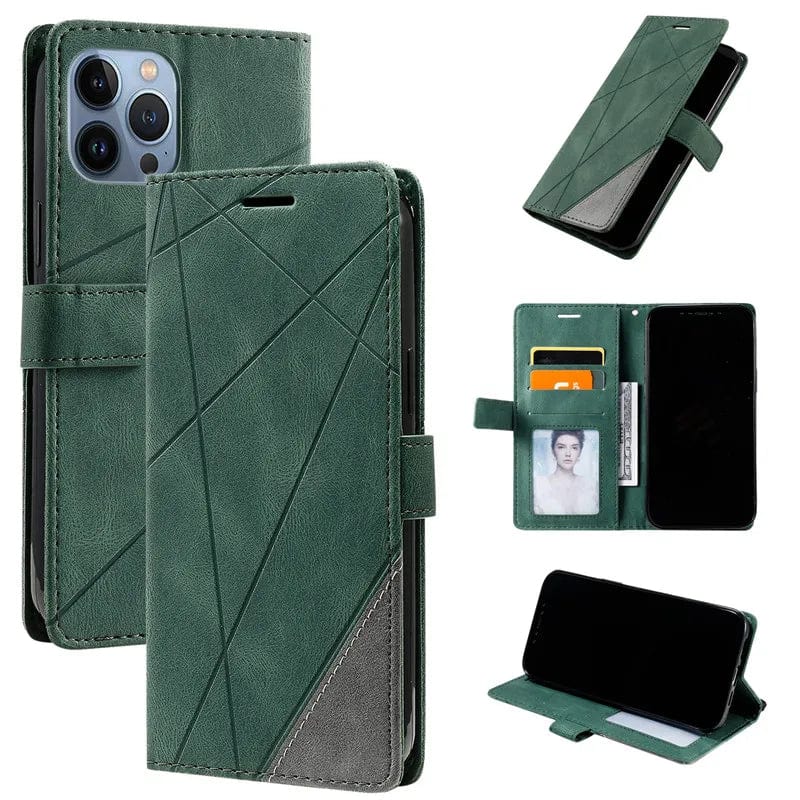 Magnetischen Leder Google Pixel Flip Cover Brieftasche Hülle