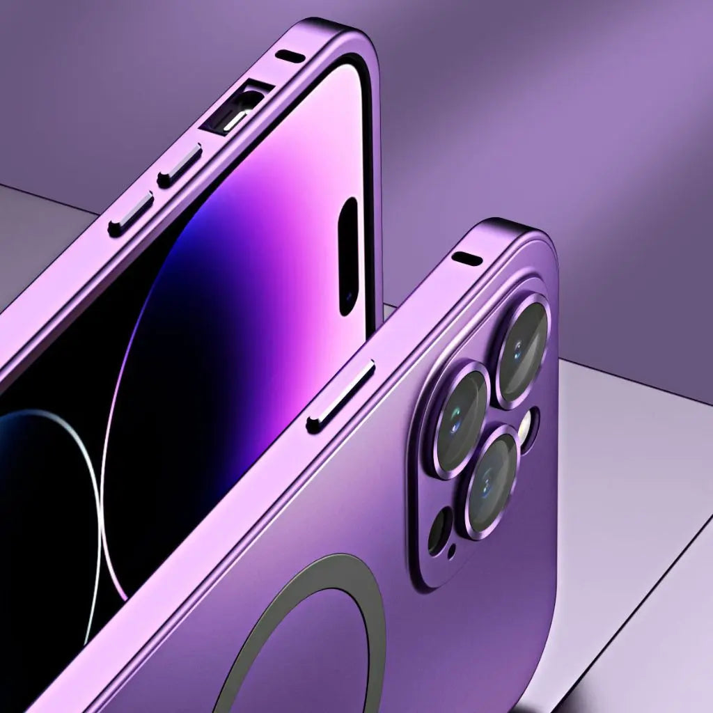 Magnetisches Metallgehäuse für iPhone – Schlank, Stilvoll und Schützend