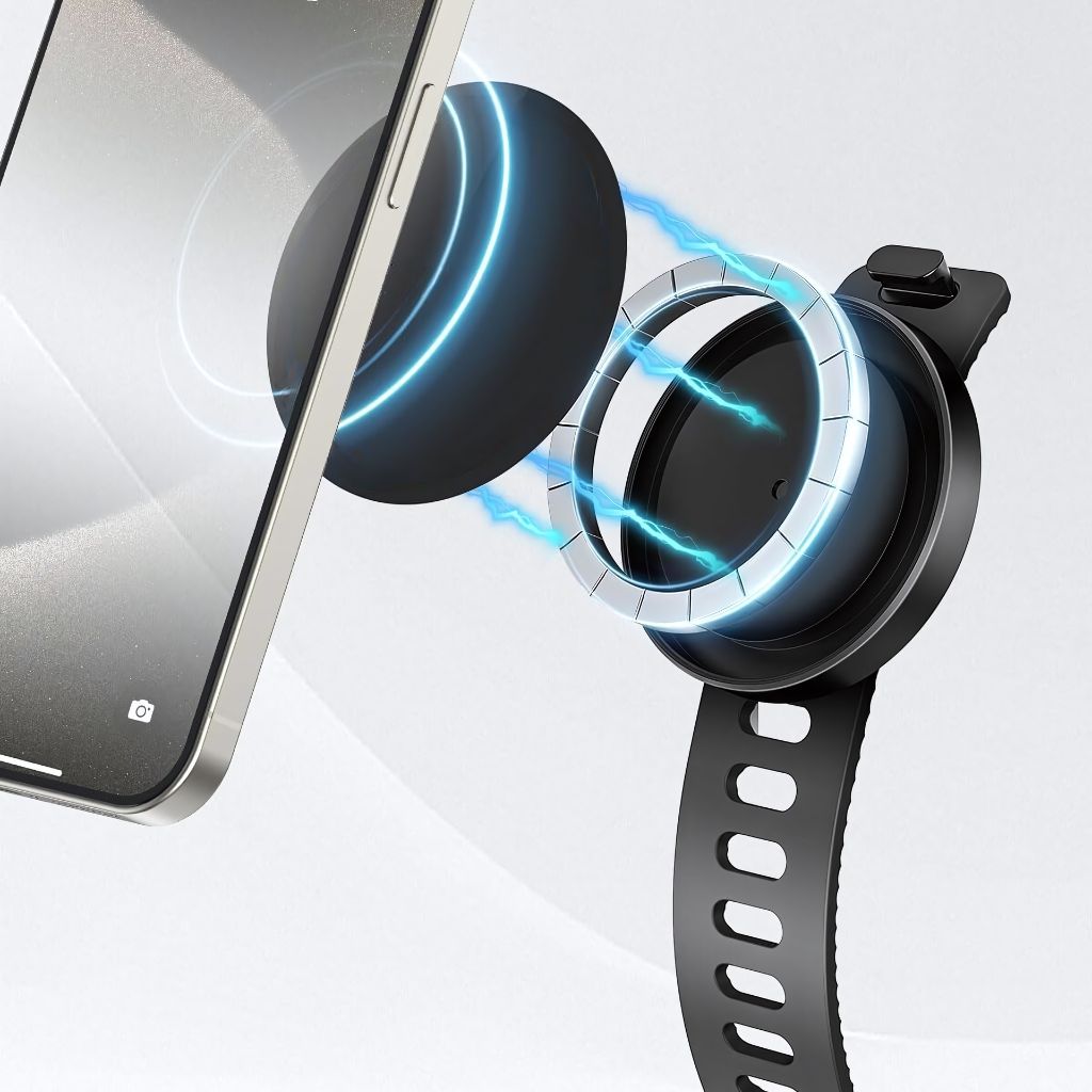 Magnetische Telefonhalterung für das Fitnessstudio, Fahrräder, Kinderwagen und magnetische Oberflächen
