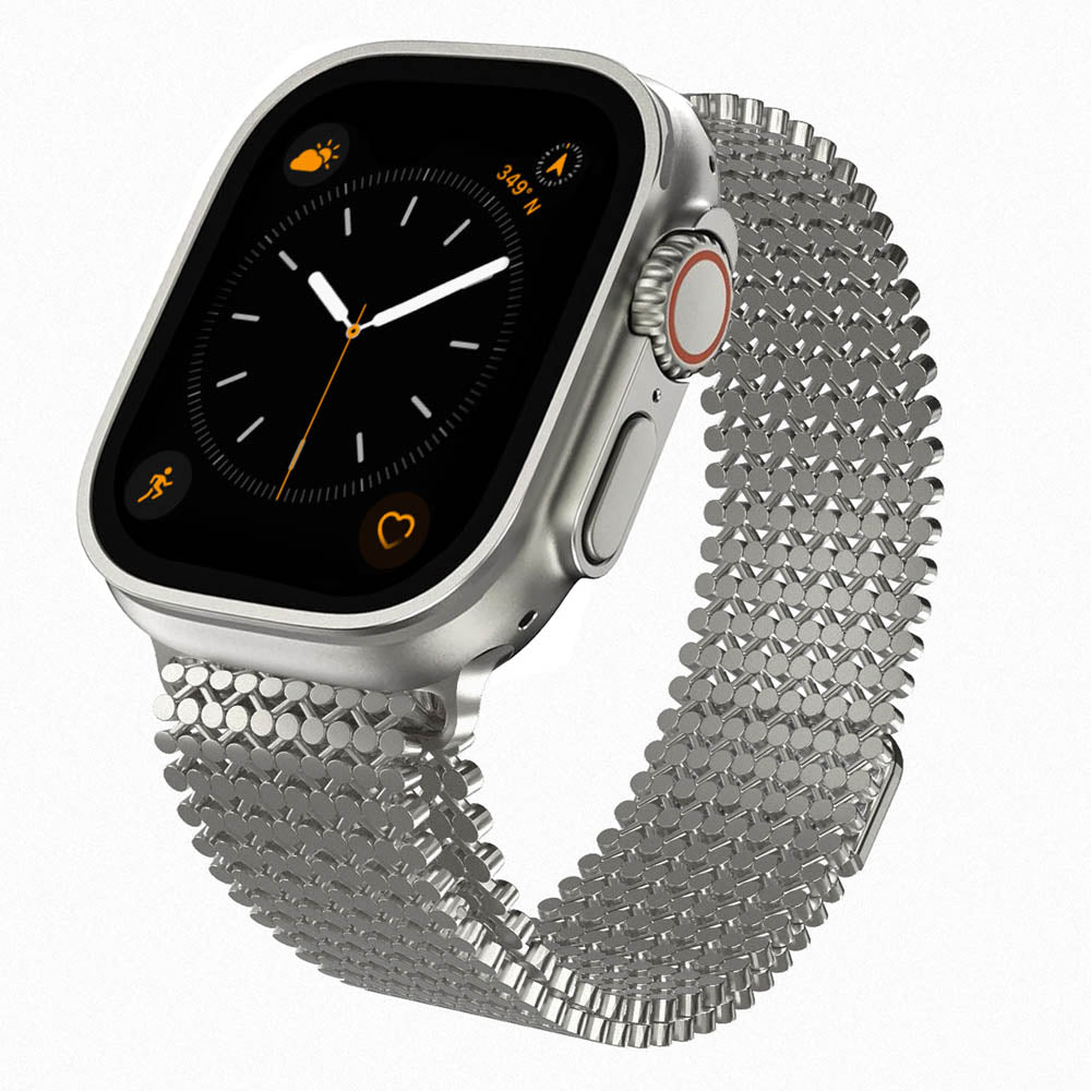 Magnetisches Edelstahl-Mesh-Armband für die Apple Watch