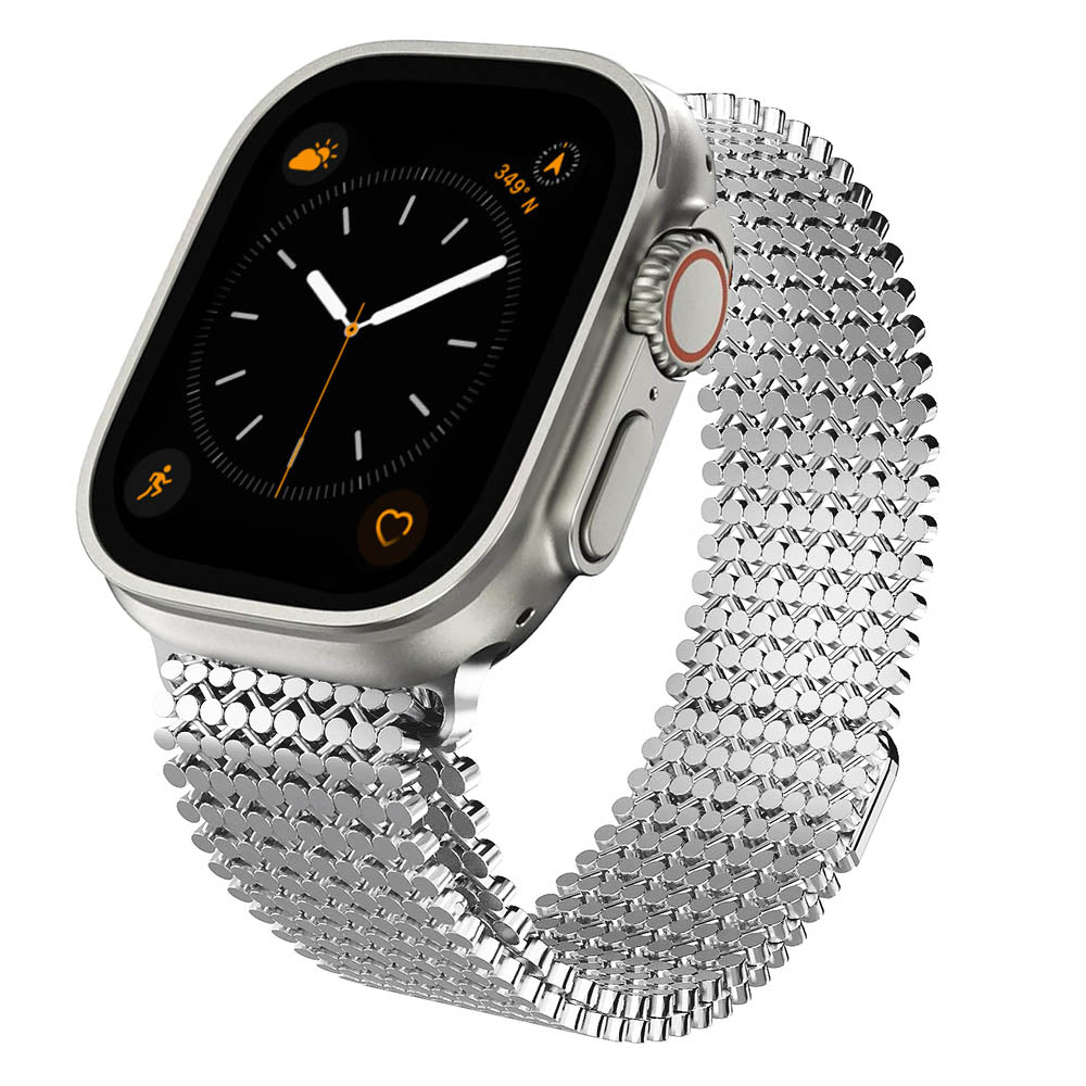 Magnetisches Edelstahl-Mesh-Armband für die Apple Watch