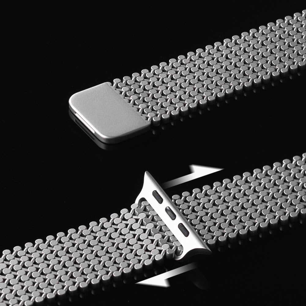 Magnetisches Edelstahl-Mesh-Armband für die Apple Watch