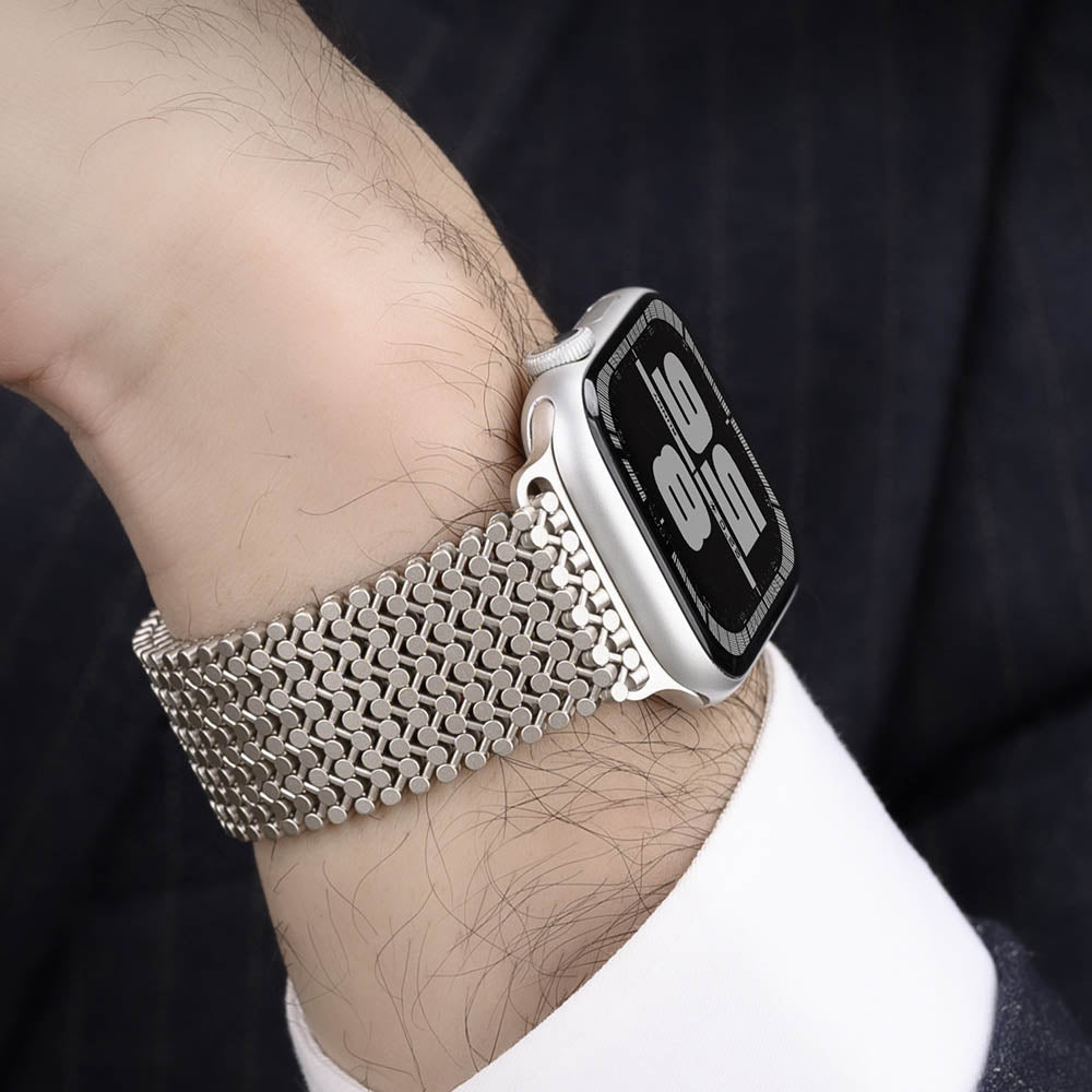 Magnetisches Edelstahl-Mesh-Armband für die Apple Watch