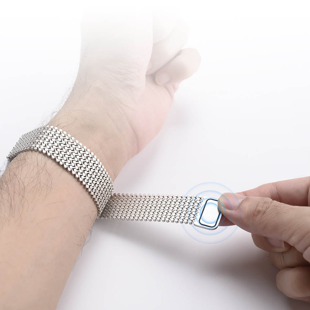 Magnetisches Edelstahl-Mesh-Armband für die Apple Watch