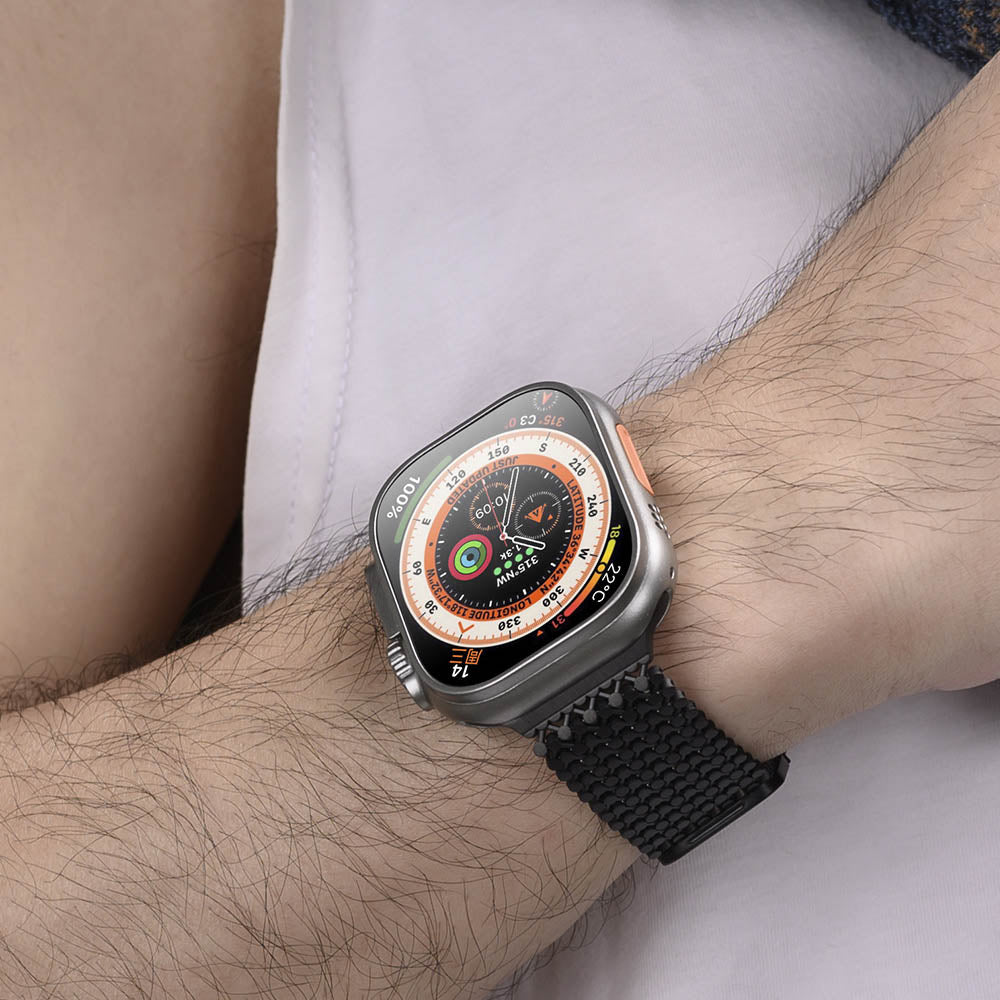 Magnetisches Edelstahl-Mesh-Armband für die Apple Watch