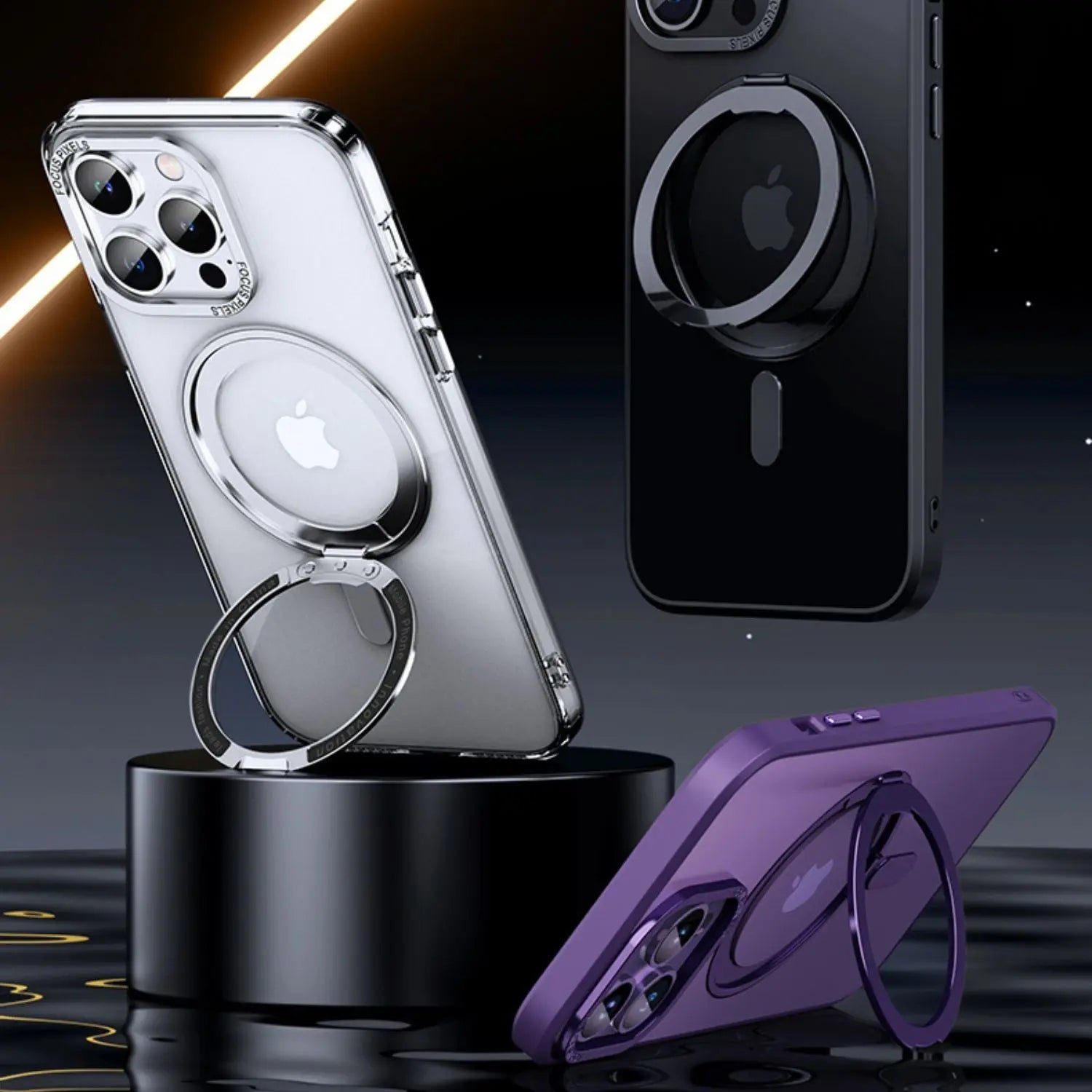 Magnetisches Stand-Case für Apple iPhone – Freihändiges Nutzen mit Stil