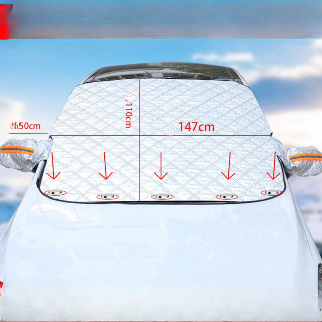 Magnetische Windschutzscheibenabdeckung - Winter Schutz