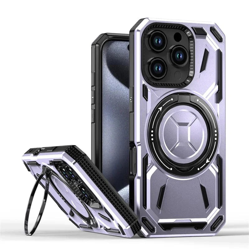 MagSafe iPhone 16 Armor stoßfeste Ring Halter Tasche