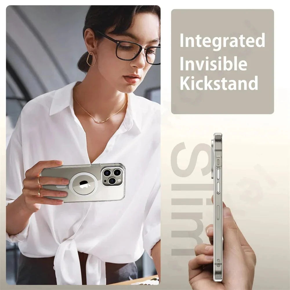 MagSafe iPhone 16 Ringhalter Kickstand Hülle