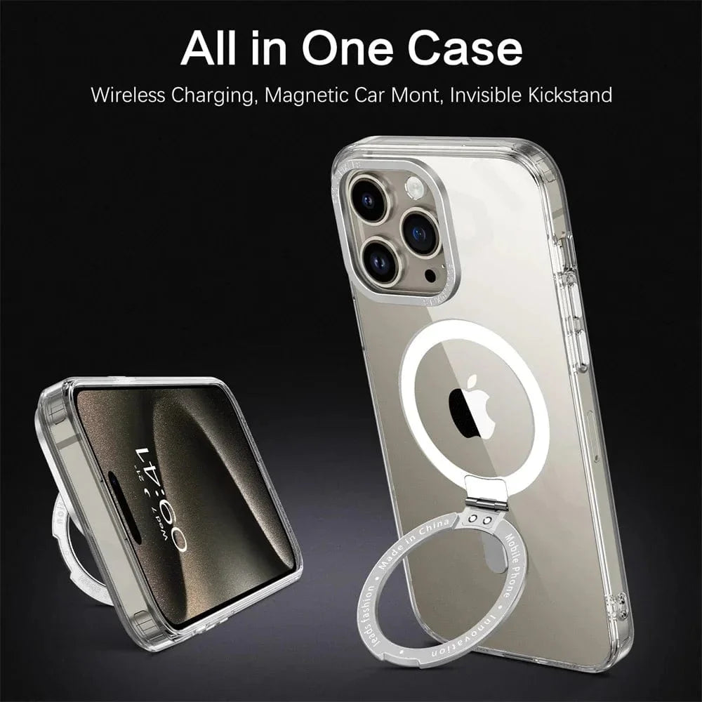 MagSafe iPhone Ring Halter Stoßfeste Hülle