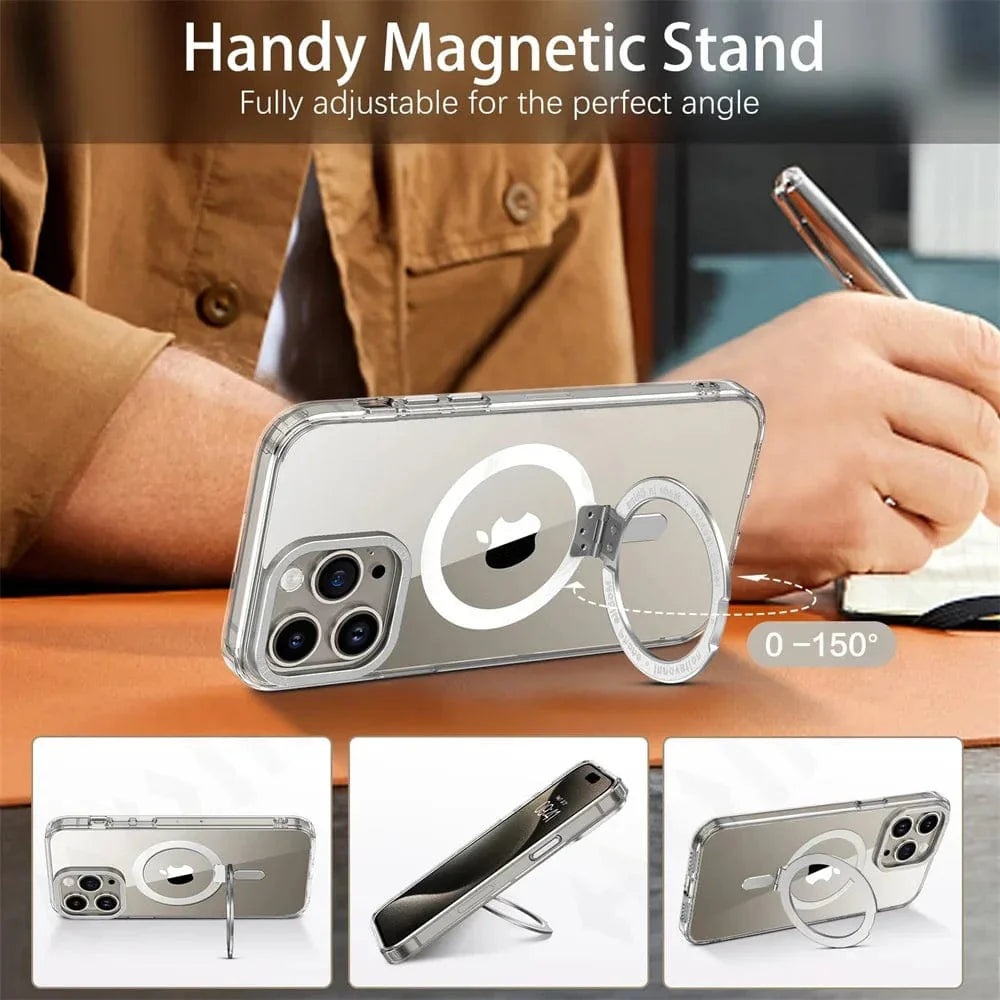 MagSafe iPhone Ring Halter Stoßfeste Hülle