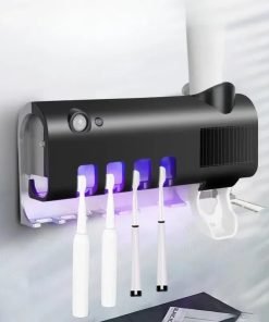 UV-Zahnbürstensterilisator Halter – Kompaktes hygienisches Zahnbürsten-UV-Gerät