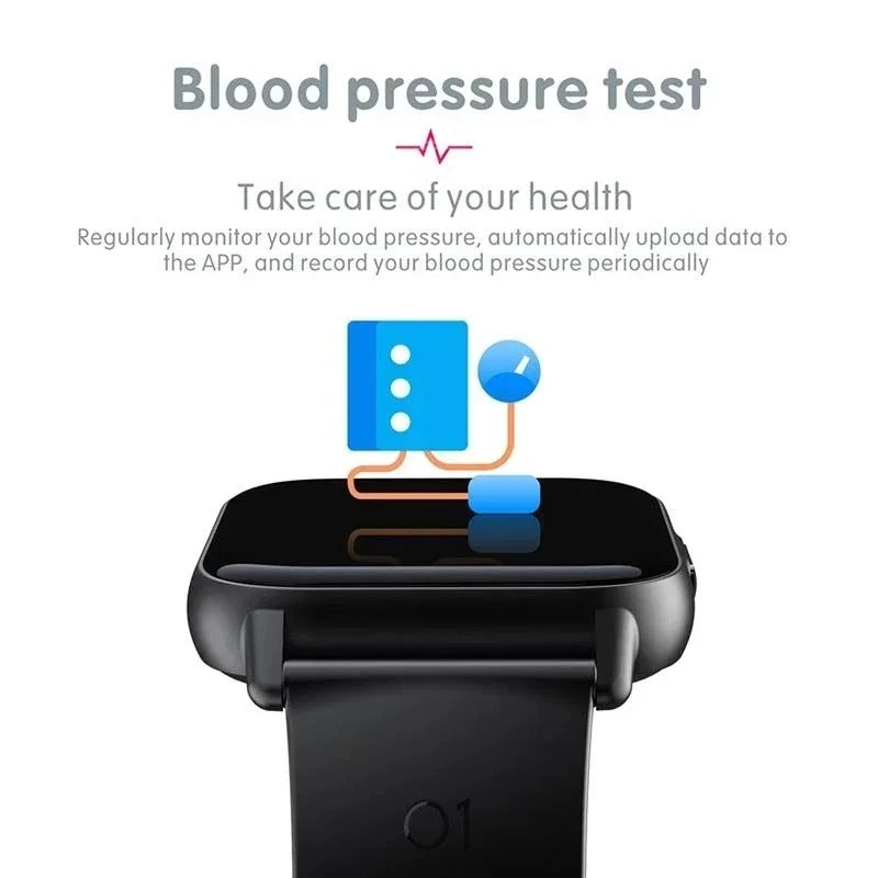 Blutdrucküberwachungs-Smartwatch – Echtzeit-Gesundheitsüberwachung an Ihrem Handgelenk