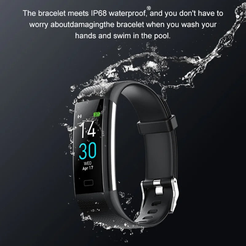 Smartwatch mit Blutdruck- und Herzfrequenzüberwachung – Fitness Tracker für Frauen