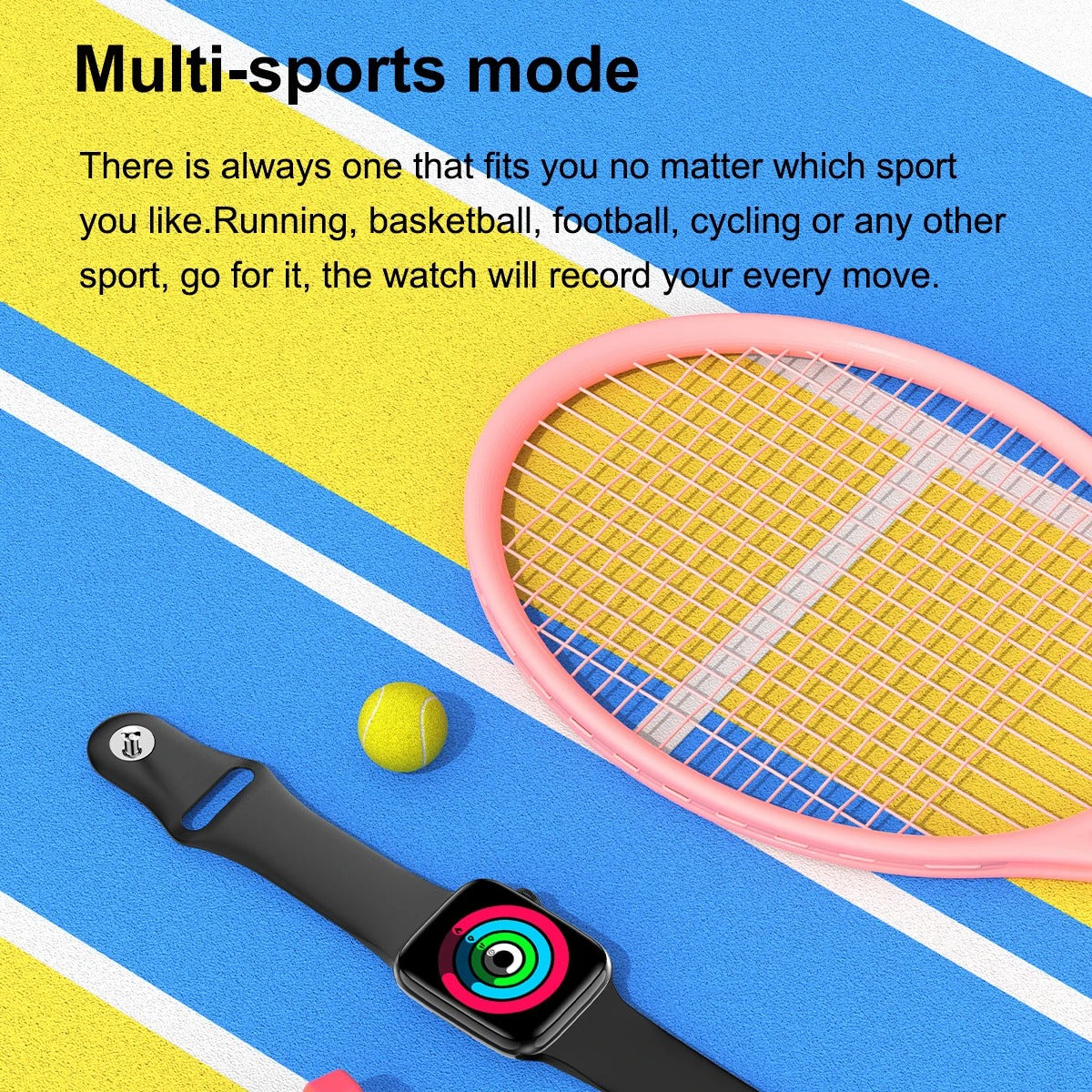 ProGear Serie 5 Smartwatch – Preiswert, Premium-Funktionen, Telefonkompatibilität, Schlank & Langlebig