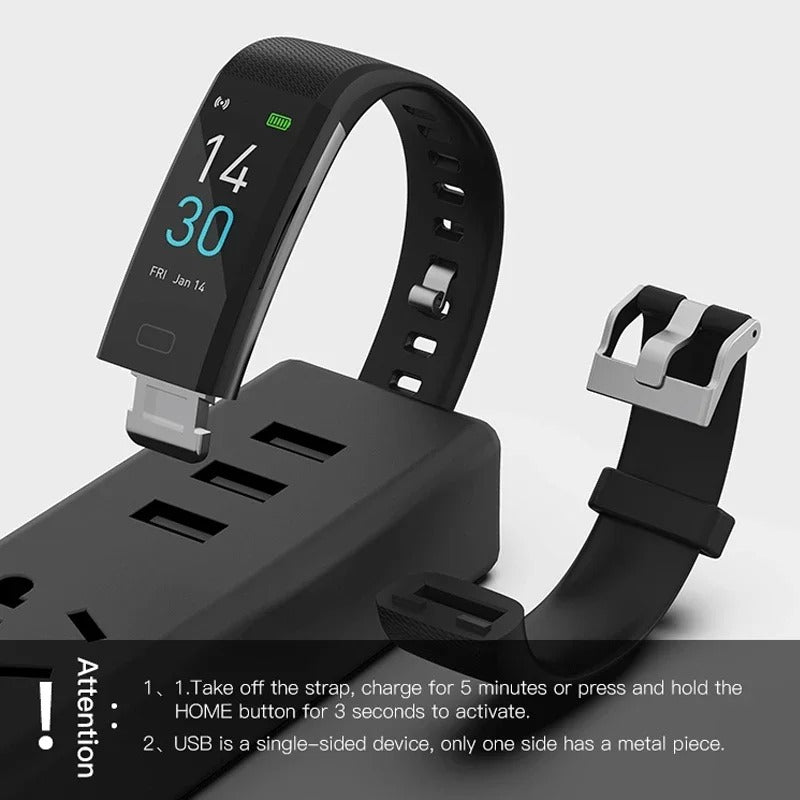 Smartwatch mit Blutdruck- und Herzfrequenzüberwachung – Fitness Tracker für Frauen