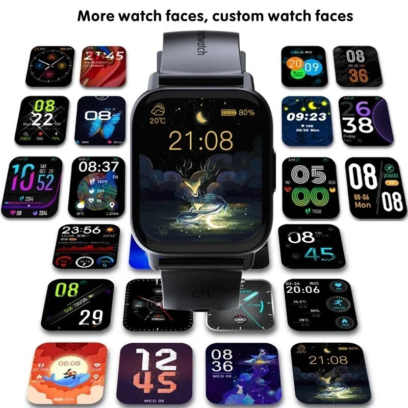 Blutdrucküberwachungs-Smartwatch – Echtzeit-Gesundheitsüberwachung an Ihrem Handgelenk