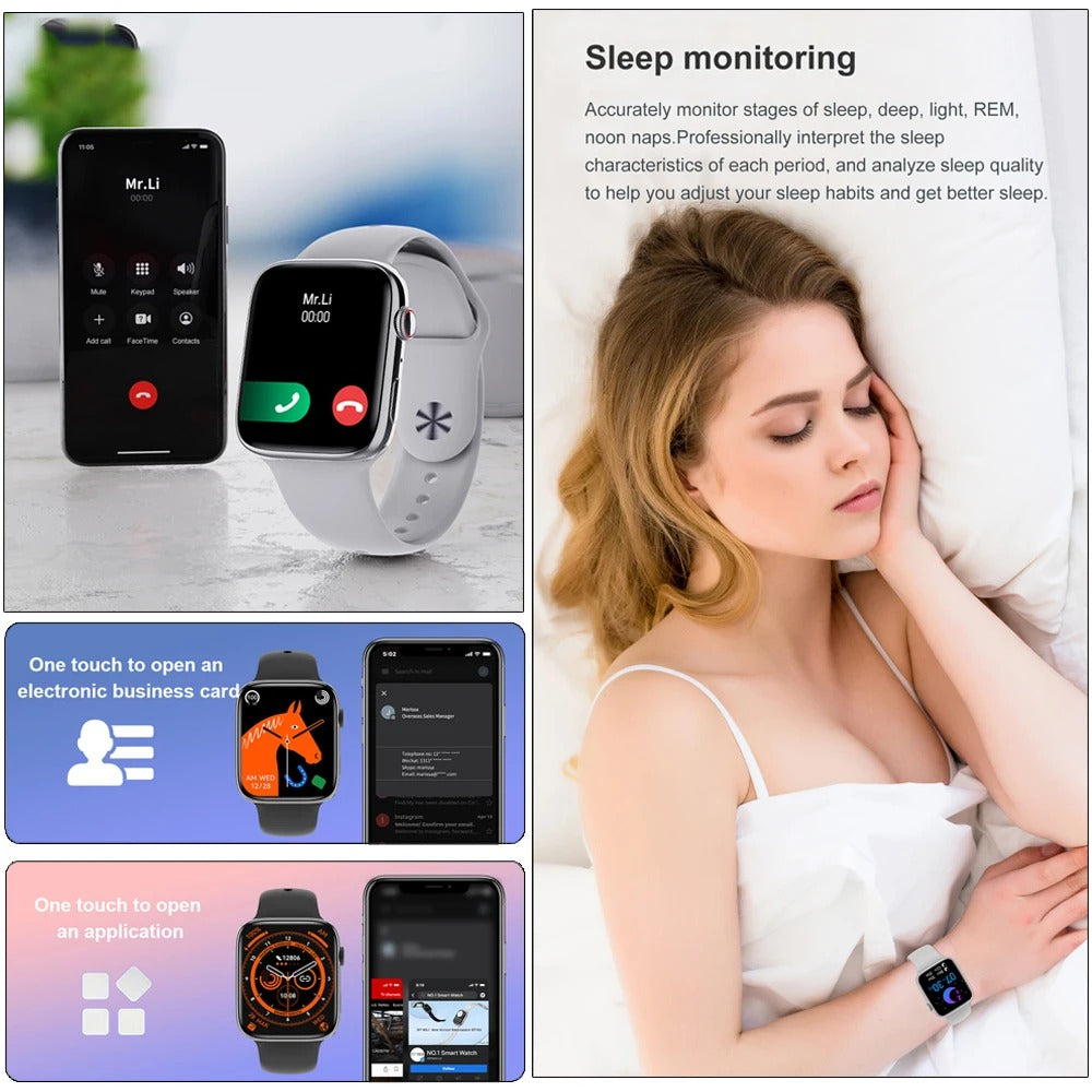 ProGear Serie 5 Smartwatch – Preiswert, Premium-Funktionen, Telefonkompatibilität, Schlank & Langlebig