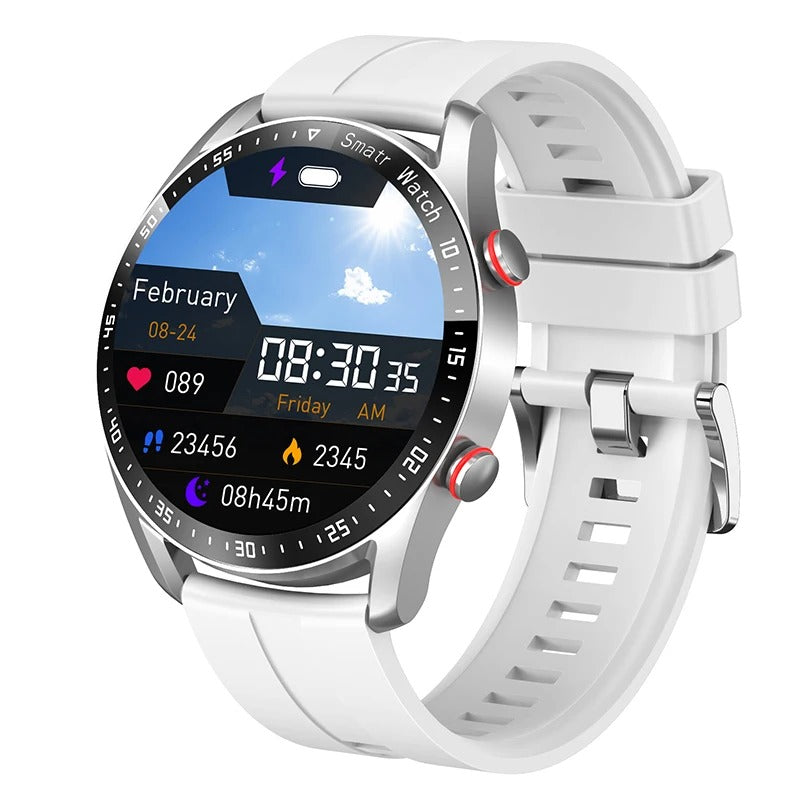 Aktive Herren Smartwatch – Elegantes Design mit Bluetooth Fitness-Tracking