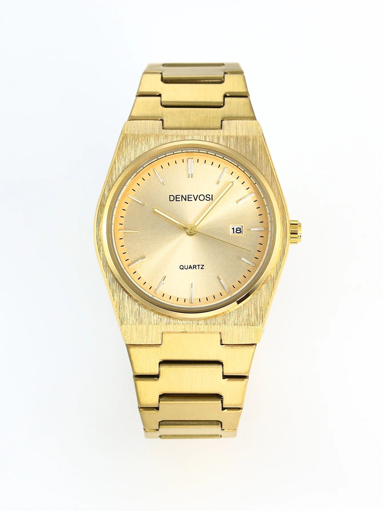 Luxus Herren Business Uhr - Elegantes Gold- oder Silber-Armband aus Edelstahl