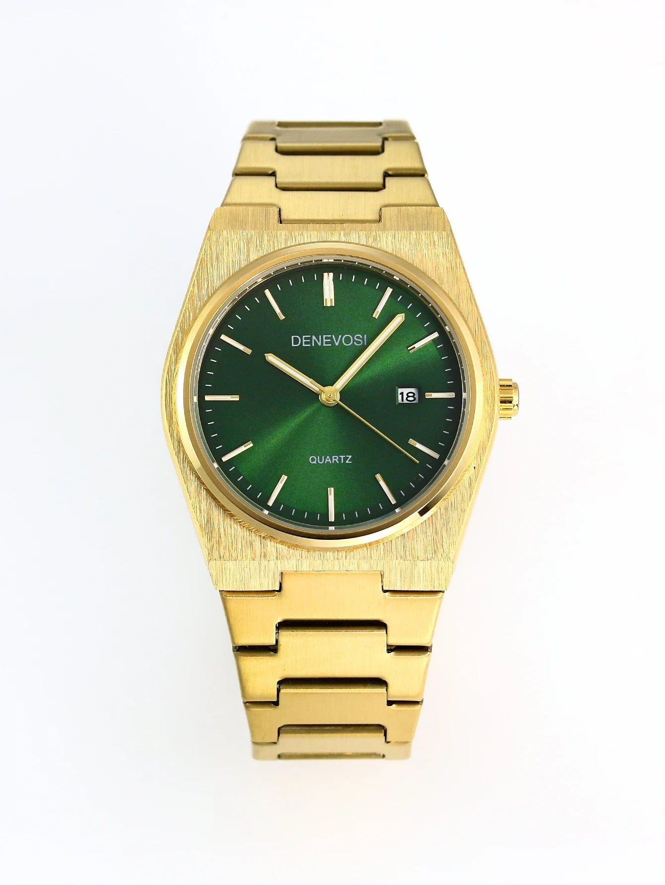 Luxus Herren Business Uhr - Elegantes Gold- oder Silber-Armband aus Edelstahl