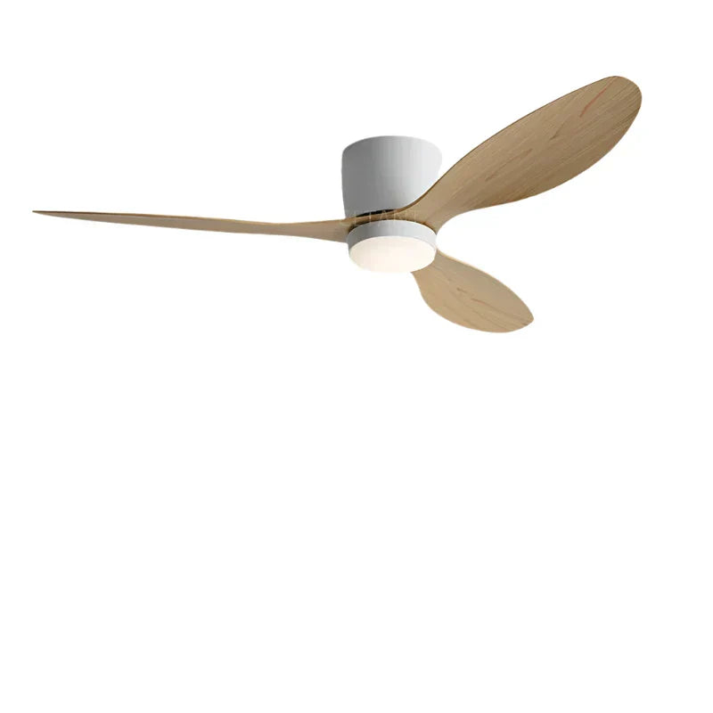 Minimalistischer LED Deckenventilator mit Fernbedienung