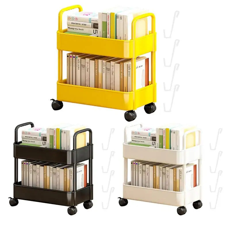 Rollit Bücherwagen - Mobil & Kompakt | Räder & Stifthalter